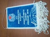 FANION CLUB SPORTIV POLONIA POZNAN ANII 1970 INTERESANT