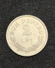 Moneda 2 lei 1924 fără semn monetărie