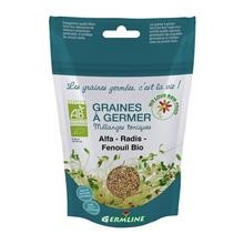 Mix Alfalfa Ridiche si Fenicul pentru Germinat Bio Germline 150gr Cod: 3465511135158 foto