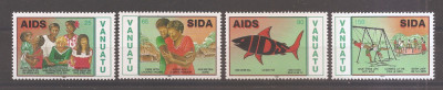 Vanuatu 1991 - Ziua Mondială &amp;icirc;mpotriva SIDA, MNH foto