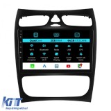 Navigatie Dedicata Mercedes C-Class W203 CLK W209 (2000 - 2005), 9Inch, 2Gb Ram, 64Gb Stocare, Carplay Performance AutoTuning, General