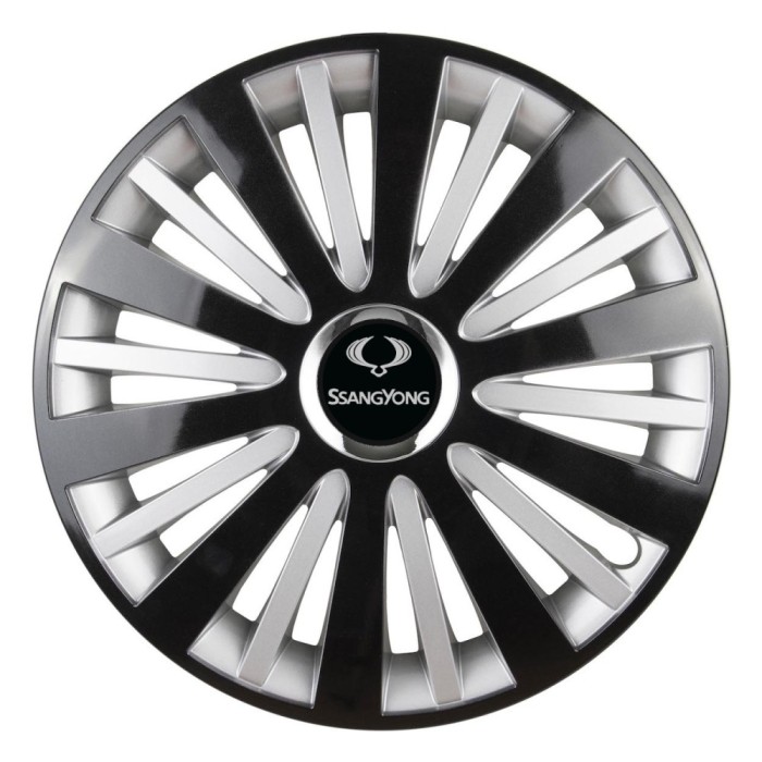 Set 4 Capace Roti, potrivite jantelor de R15, pentru SsangYoung, model falcon dual