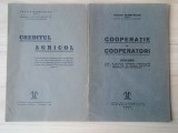 Traian Berberianu - Creditul agricol (1937) + Cooperație și cooperatori (1935)