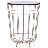 Cumpara ieftin Masuta de cafea, auriu, &Oslash; 40 cm