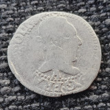 Franta 1/4 francs / franc 1587 A (Paris) argint Henric lll, Rar, Europa