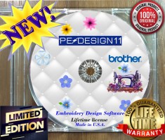 PE DESIGN 11 - Software Profesional Broderie -Licenta Permanenta /DVD