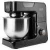 Robot Bucatarie Multifunctional Black&amp;Decker BXKM1000E, 1000W, 5.2L, 8 Viteze + Turbo, Bol Inox, Sistem Planetar, Accesorii Incluse, Negru