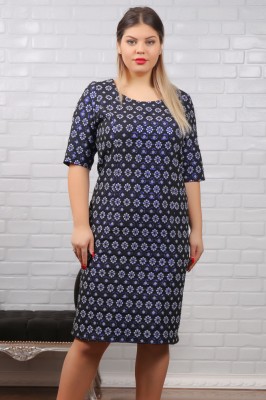 Rochie de Seara Cleopatra Blue Circle - 44Marimea foto