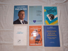 Pachet 6 carti POLITICA ROMANEASCA ACTUALA - ca noi - Dan Voiculescu, Iohannis foto