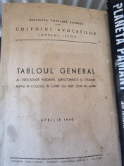 Tabloul General - Colegiul Avocatilor foto