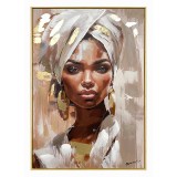 Cumpara ieftin Tablou pictat pe p&acirc;nza Gazel I, P&acirc;nza, 70x100 cm