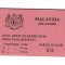Selangor(Malaysia) 1971 - Fluturi, carnet filatelic neuzat