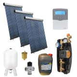 KIT PANOU SOLAR APA CALDA PRESURIZAT 10P CONFORT FARA BOILER PANOSOL C.320