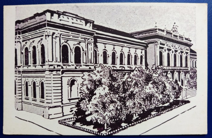 Arad 1926 - Liceul Moise Nicoara - printata, circulata la Timisoara, 2 timbre intacte, stampile lizibile