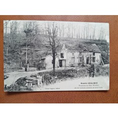 Carte postala, Guerre 1914-1918, Fontaine du Pere Hilarion, inceput de secol XX