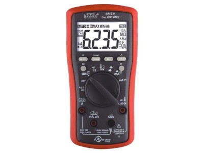 Multimetru digital LCD True RMS 6000 conte foto