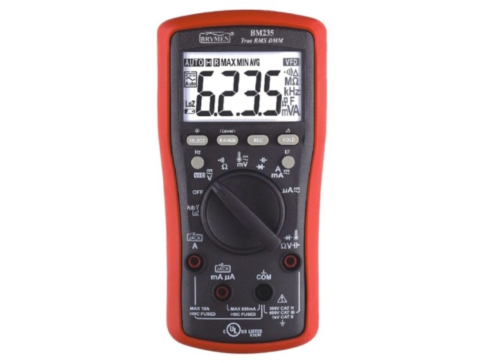 Multimetru digital LCD True RMS 6000 conte