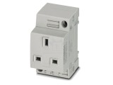 Conector alimentare AC 13A pentru şină DIN, 3 pini - PHOENIX CONTACT