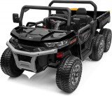Cumpara ieftin UTV electric pentru 2 copii Kinderauto Farm Tractor 6x6 180W 12V premium, culoare Neagra