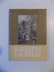 MANASTIRI DIN BANAT de ION B. MURESIANU , TIMISOARA 1976 foto