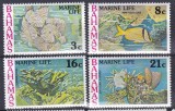 DB1 Fauna Marina 1977 Pesti Bahamas 4 v. MNH