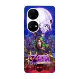 Husa compatibila cu Huawei Nova Y70 model Zelda Majoras mask, Silicon, TPU, Viceversa, Transparent, Carcasa