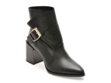 Botine elegante EPICA negre, 6125099, din piele naturala