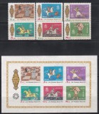 Iran 1972 -Jocurile Olimpice - Munchen, Serie + Colita NDT, Cota 35 Euro, MNH, Nestampilat