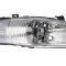Far Mitsubishi Colt 09.2000-05.2004 DEPO partea Dreapta, tip bec H4 manual