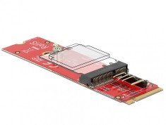 Adaptor M.2 Key M la M.2 Key E pentru module USB/PCIe, Delock 63343
