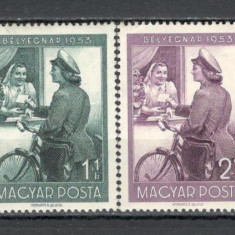 Ungaria.1953 Ziua marcii postale SU.116