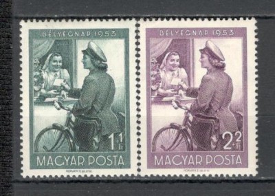 Ungaria.1953 Ziua marcii postale XU.48 foto