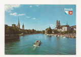 SH1-Carte Postala-ELVETIA- Zurich, Necirculata, Fotografie
