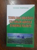 Tehnologia erbicidarii culturilor agricole si masinile folosite / R3P1S