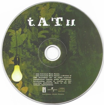 t.A.T.u. - t. A. T. u., CD foto