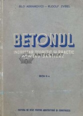 Betonul. Indreptar teoretic si practic pentru santiere - 1955 - Silo Abramovici (P30)