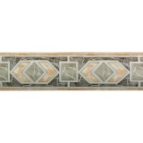 Bordura decorativa, autoadeziva, gri, maro, DM-Fix, DM-B2005-3