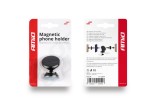 Suport auto pentru telefon AMIO HOLD-08, magnetic, 48x48mm, fixare banda dubla adeziva