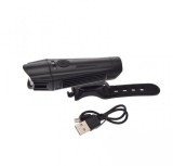 Lampa fata pentru biciclete, incaracare USB, forma rotunda Cod:AWR1164