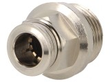 Racord push-in alamă nichelată 3/8&quot; 20 bar
