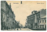 5506 - CERNAUTI, Bucovina, street stores - old postcard - used - 1912