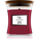 Woodwick Currant lum&acirc;nare parfumată cu fitil din lemn 275 g