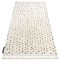 Covor Berber SYLA B752 puncte cremă Franjuri shaggy, 70x250 cm