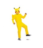 Costum carnaval pentru copii Pikachu Classic- Pokemon, marime S (4-6 ani)
