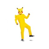Costum carnaval pentru copii Pikachu Classic- Pokemon, marime S (4-6 ani)