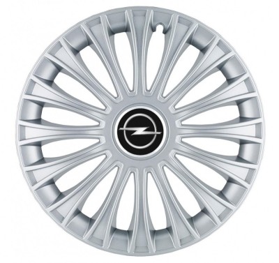 Set 4 Capace Roti, potrivite jantelor de R14, pentru Opel, model dino cromat foto