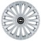 Set 4 Capace Roti, potrivite jantelor de R14, pentru Opel, model dino cromat
