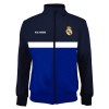 Real Madrid geacă de fotbal pentru bărbați Plus azul - M