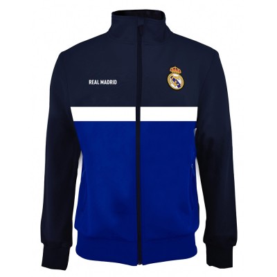 Real Madrid geacă de fotbal pentru bărbați Plus azul - M foto