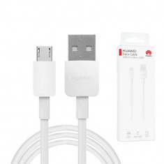 Cablu de Date USB la Micro-USB, 2A, 1m Huawei (CP70) Alb (Blister Packing)